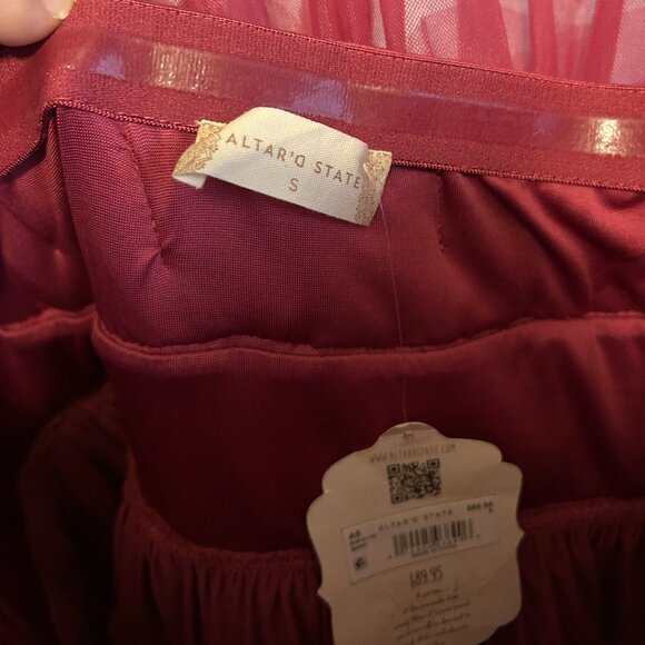 NWT RARE Altar'd State Daria Tulle Dress! - Picture 4 of 6